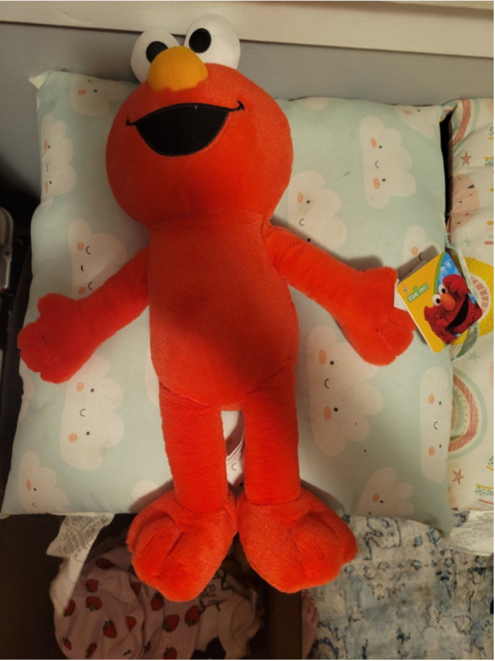 Sesame Street Elmo Plush - Orange Red Character